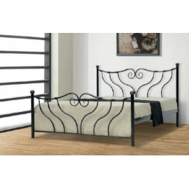 Κρεβάτι Αντίπαρος Διπλό Μεταλλικό 140x190cm