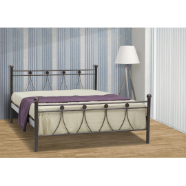 Κρεβάτι Λάμδα Διπλο Μεταλλικό 160x200cm
