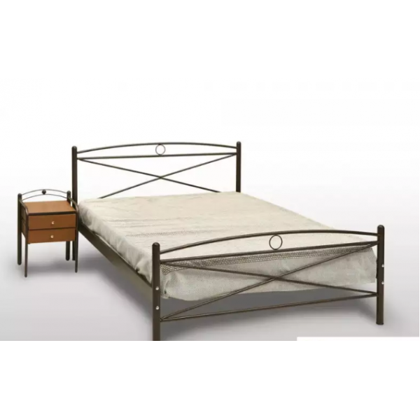 Κρεβάτι Χίος Μονό Μεταλλικό 90x190cm