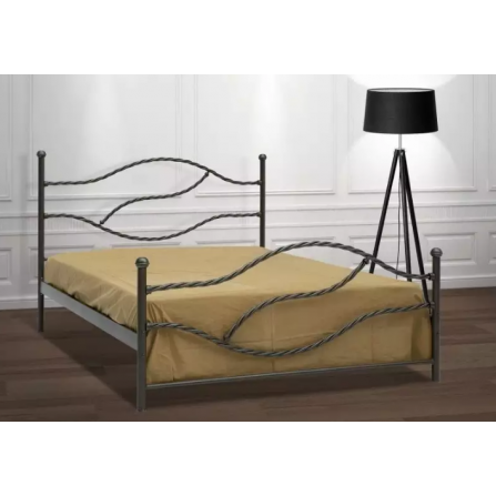 Κρεβάτι Λουίζ για στρωμα 160*190 Υπερδιπλό μεταλλικό 