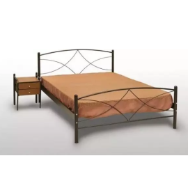 Κρεβάτι Άνδρος Διπλο Μεταλλικό 160x200cm