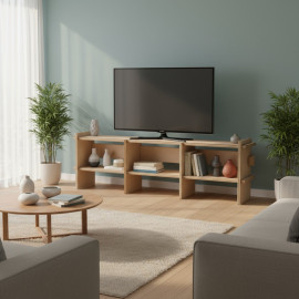 FD-LCS-NT ΕΠΙΠΛΟ TV (LUCIS) ΦΥΣΙΚΟ 220*38*70ΕΚ. ΚΟΝΤΡΑ ΠΛΑΚΕ ΘΑΛΑΣΣΗΣ ΚΑΤΑΛΛΗΛΟ ΓΙΑ ΕΞΩΤΕΡΙΚΟ ΧΩΡΟ ΣΥΝΑΡΜΟΛΟΓΗΣΗ ΧΩΡΙΣ ΒΙΔΕΣ ΚΑΙ ΕΞΑΡΤΗΜΑΤΑ