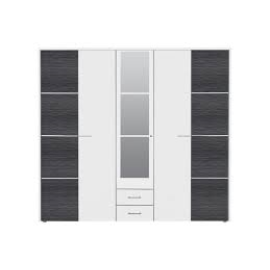 1143084 LAURA 5K2FO B SC WHITE Ντουλάπα